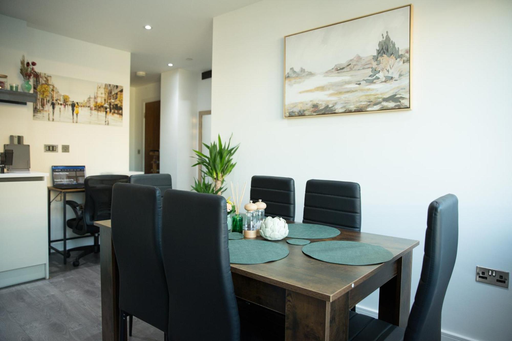 Sweet Stay, 2 Bed Apartment Birmingham Oda fotoğraf